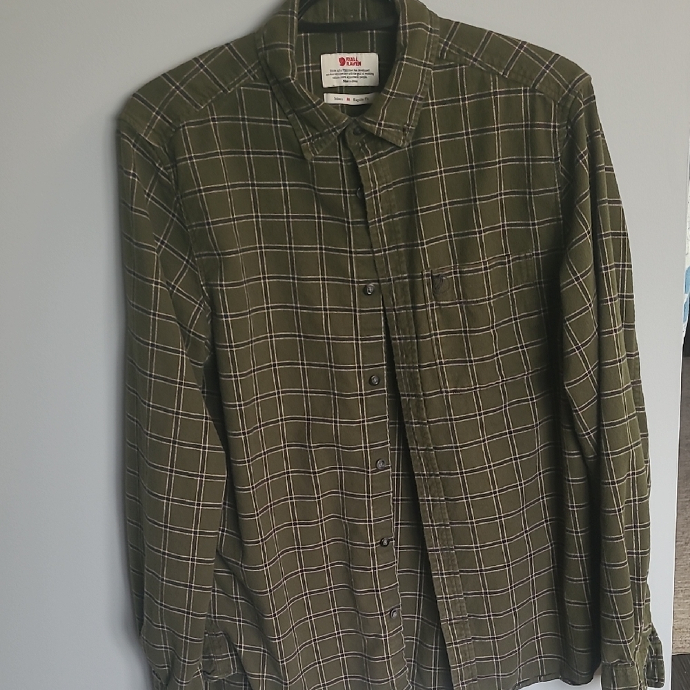 Men's Fjallraven Ovik Flannel Shirr